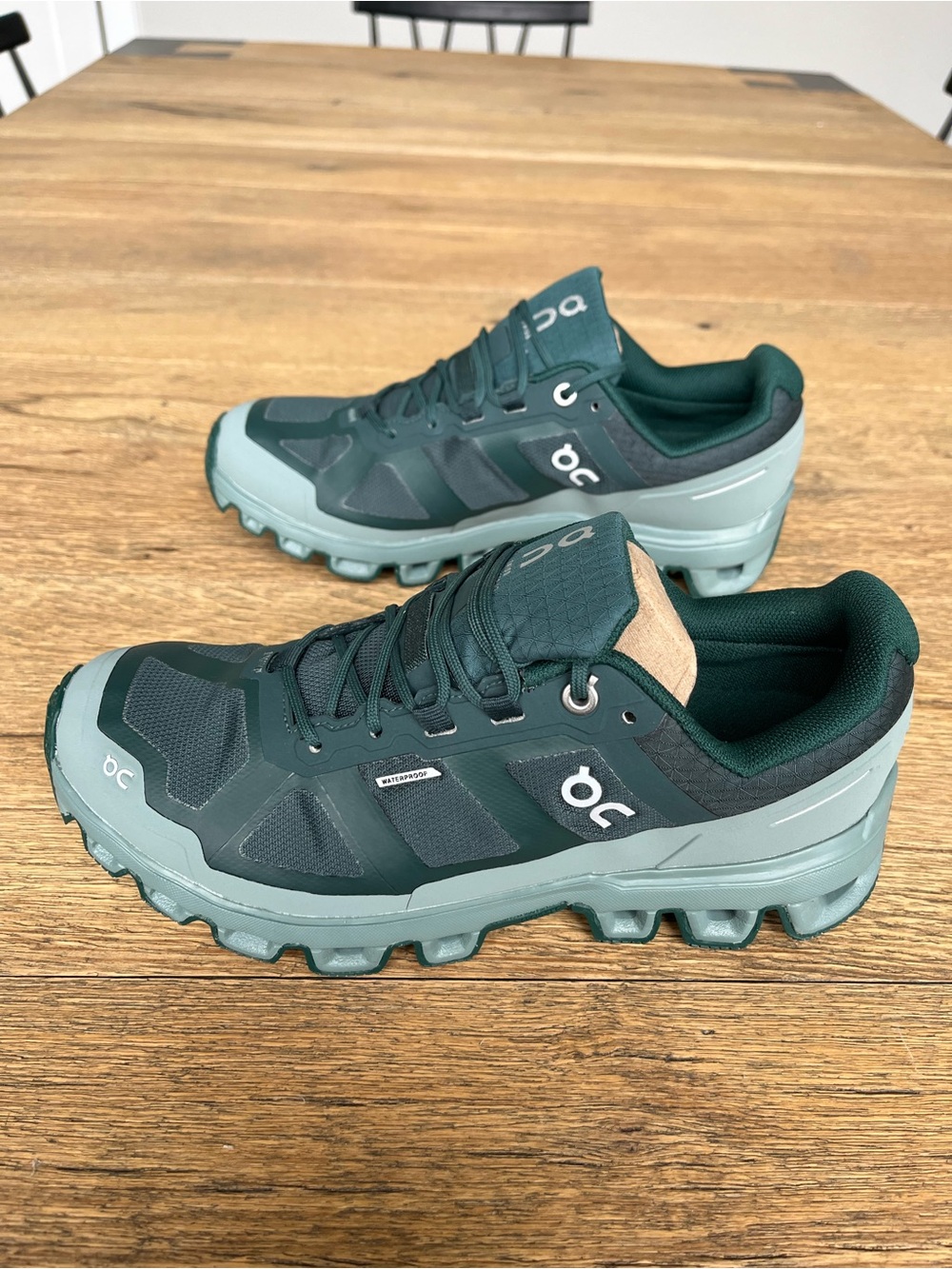 Size 7.5W On Cloud Cloudventure Waterproof Juniper / Sea 22.99616 - Picture 4 of 10